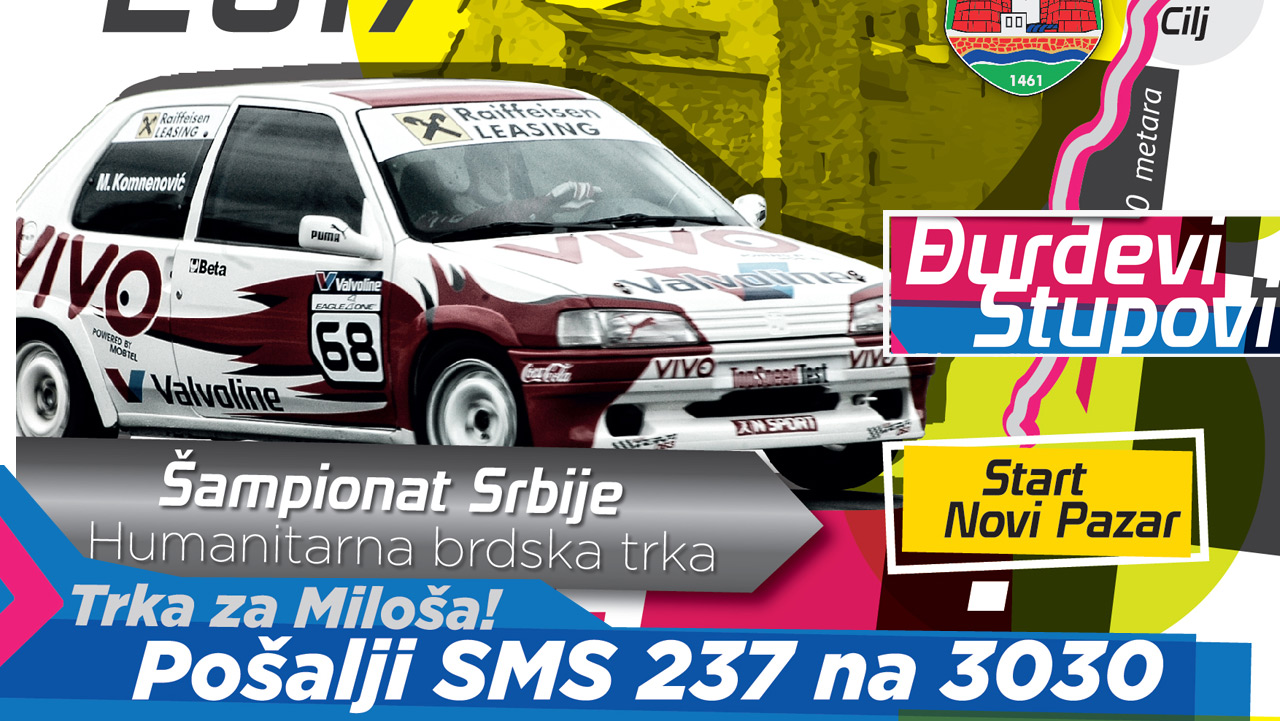 Za pobedu i vredne nagrade - Velika nagrada Novog Pazara 28.04. - 30.04.2017.