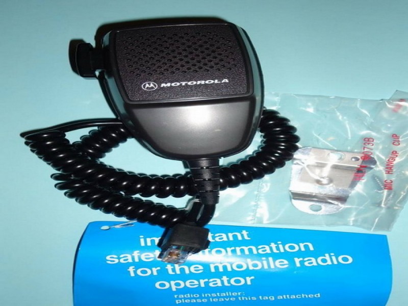 New original Motorola microphone