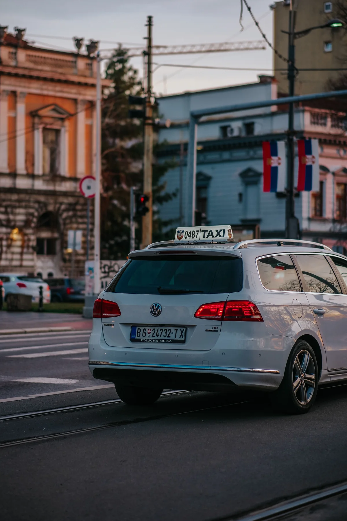 Taxi vozilo u Beogradu